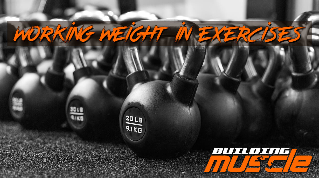 Working weight in exercises: how to determine and increase?